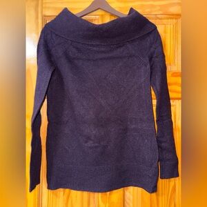 GAP Women's Purple Cowl Neck Sweater, size XS